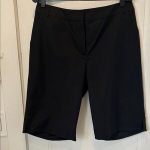 St. John Classic Black Bermudas